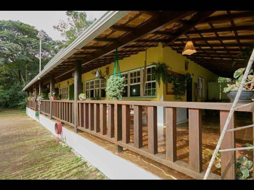 Pousada Verde Folhas Casa Branca Bagian luar foto
