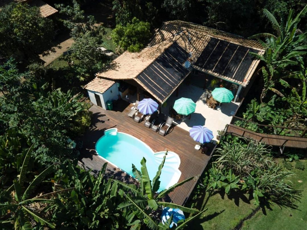 Pousada Verde Folhas Casa Branca Bagian luar foto