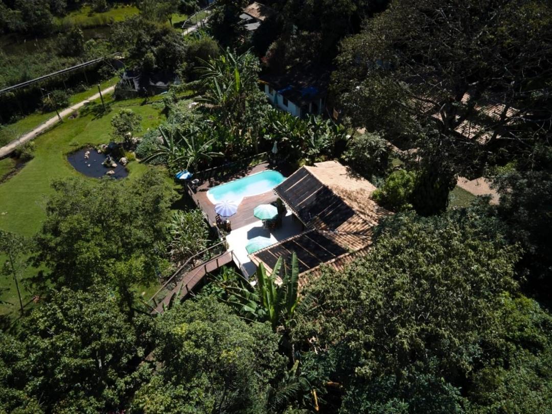 Pousada Verde Folhas Casa Branca Bagian luar foto